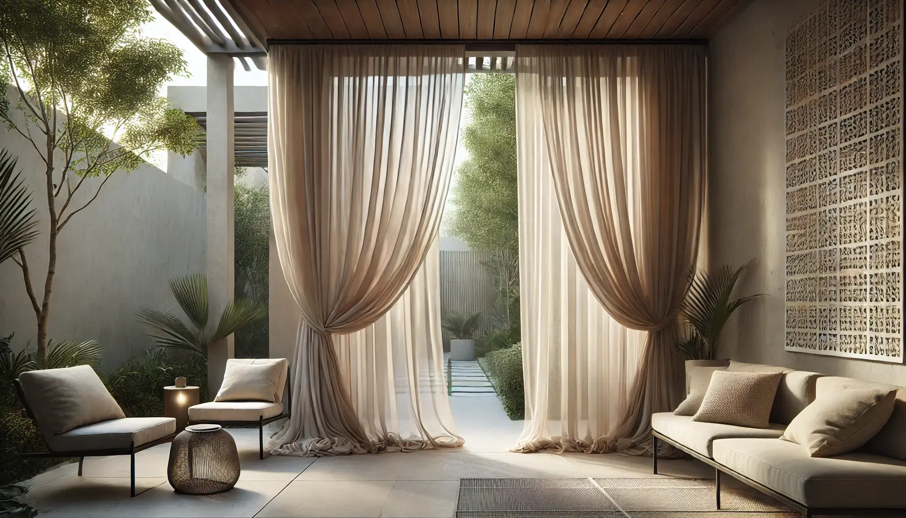 Outdoor Curtains in Doha