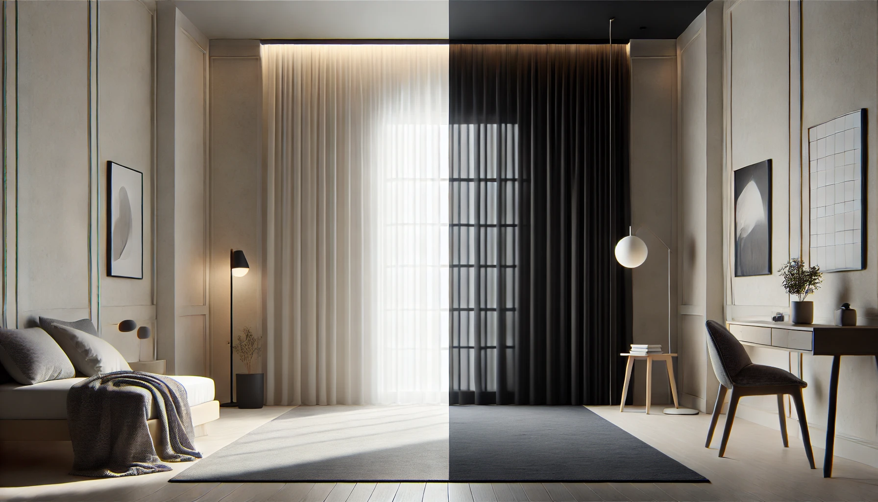 Blinds in Doha | Premium Blackout Curtains in Doha vs Sheer Curtains